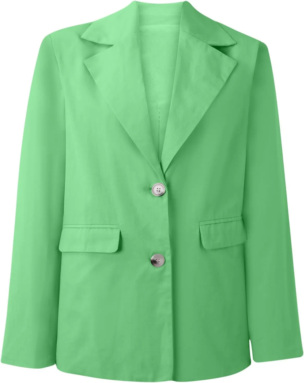 Womens Casual Blazer Jacket Oversized Long Sleeve Open Front Solid Work Office Blazer Casual Elegant Suit Jackets
