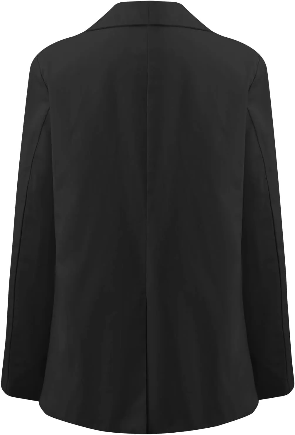 Womens Casual Blazer Jacket Oversized Long Sleeve Open Front Solid Work Office Blazer Casual Elegant Suit Jackets