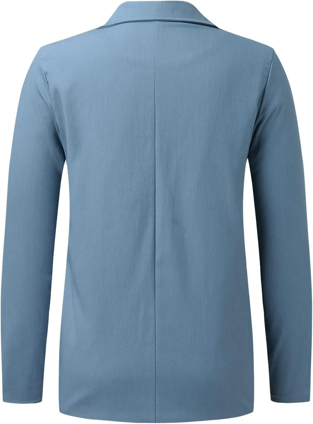 Womens Casual Blazers Open Front,Outwear Jacket Suit Work Lady Solid Elegant Office Button Blazers for Women Business