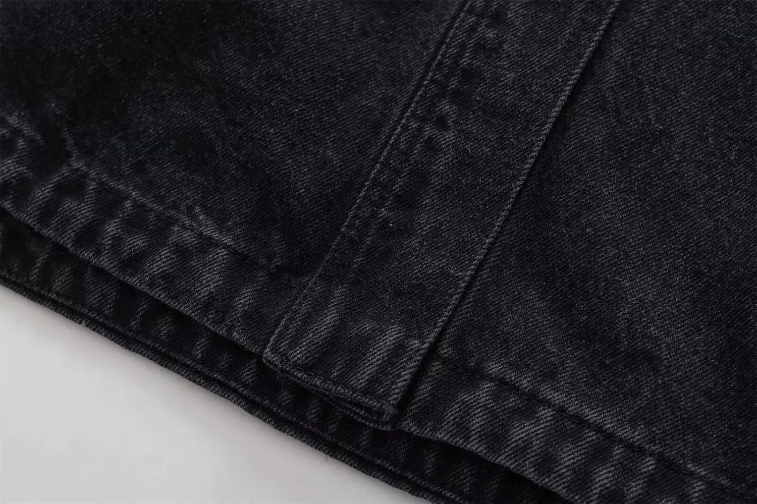 Women's Casual Denim Jacket For Women Vintage Washed Boyfriend Denim Coat Trucker Jackets