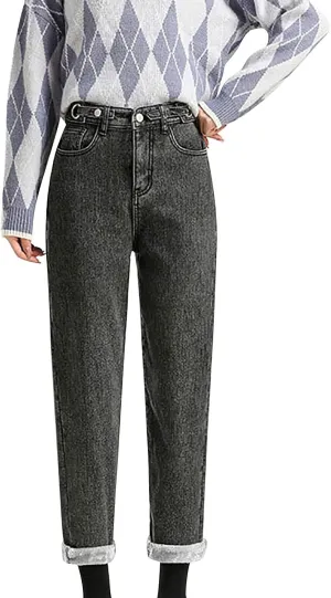 Womens Classic High Waisted Skinny Stretch Butt Lifting Jeans Slim Fit Denim Pants