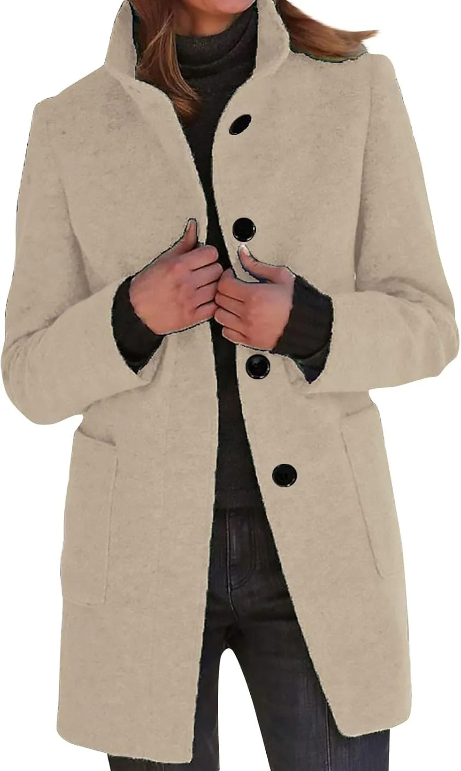 Womens Fall Fashion 2024 Cardigan Long Sweater Oversized Open Front Knit Coat Trendy Lady Fall Coatigan Outerwear