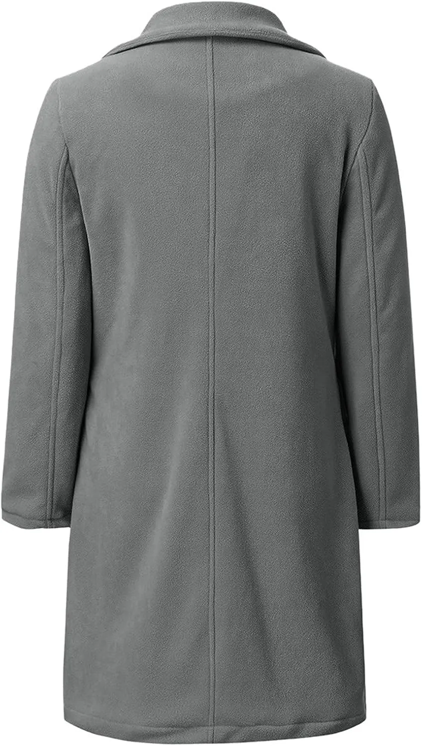 Womens Fall Fashion 2024 Long Cardigan Sweaters Tops Knit Open Front Lapel Knee Length Cardigan Coat with Pockets