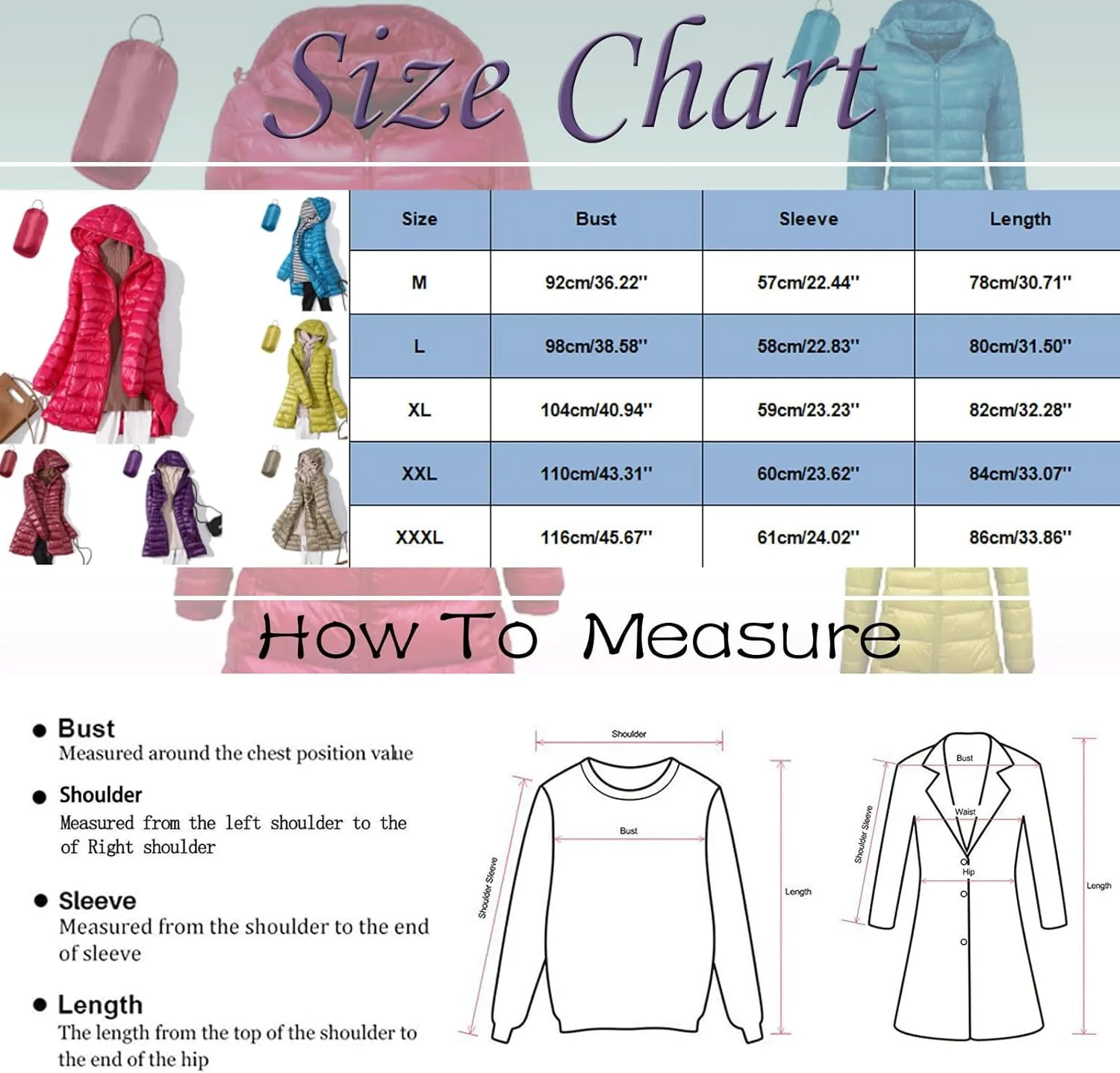 Womens Fashion Drawstring Solid Long Puffer Coat Warm Casual Slim Fit Quilted Down Jacket Zipper Hooded Outdoor Outwear
