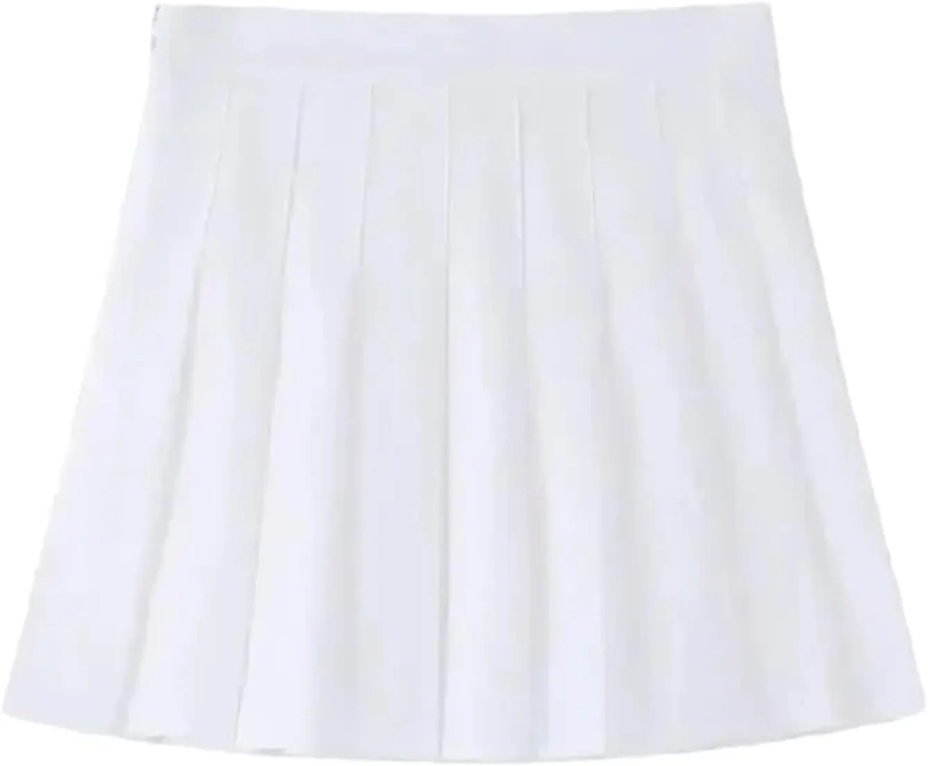 Women's High Waist Mini Skirt Shorts  Sexy Pleated Skirt for Ladies Shorts High Waisted Skorts