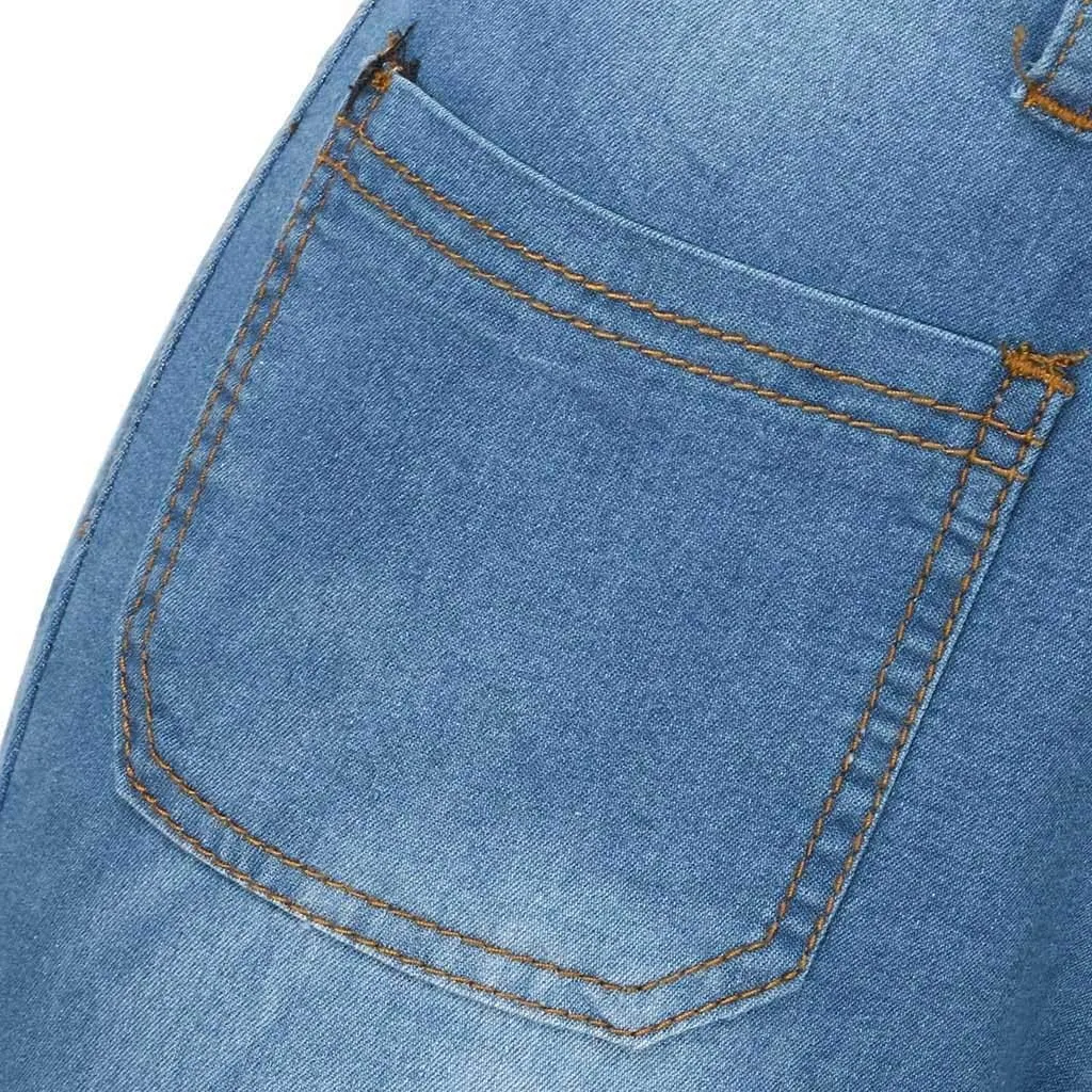 Womens High Waisted Jeans Flare Stretch Boyfriend Bootcut Casual Denim Pants Butt Lifting Slim Fit Trendy Trousers