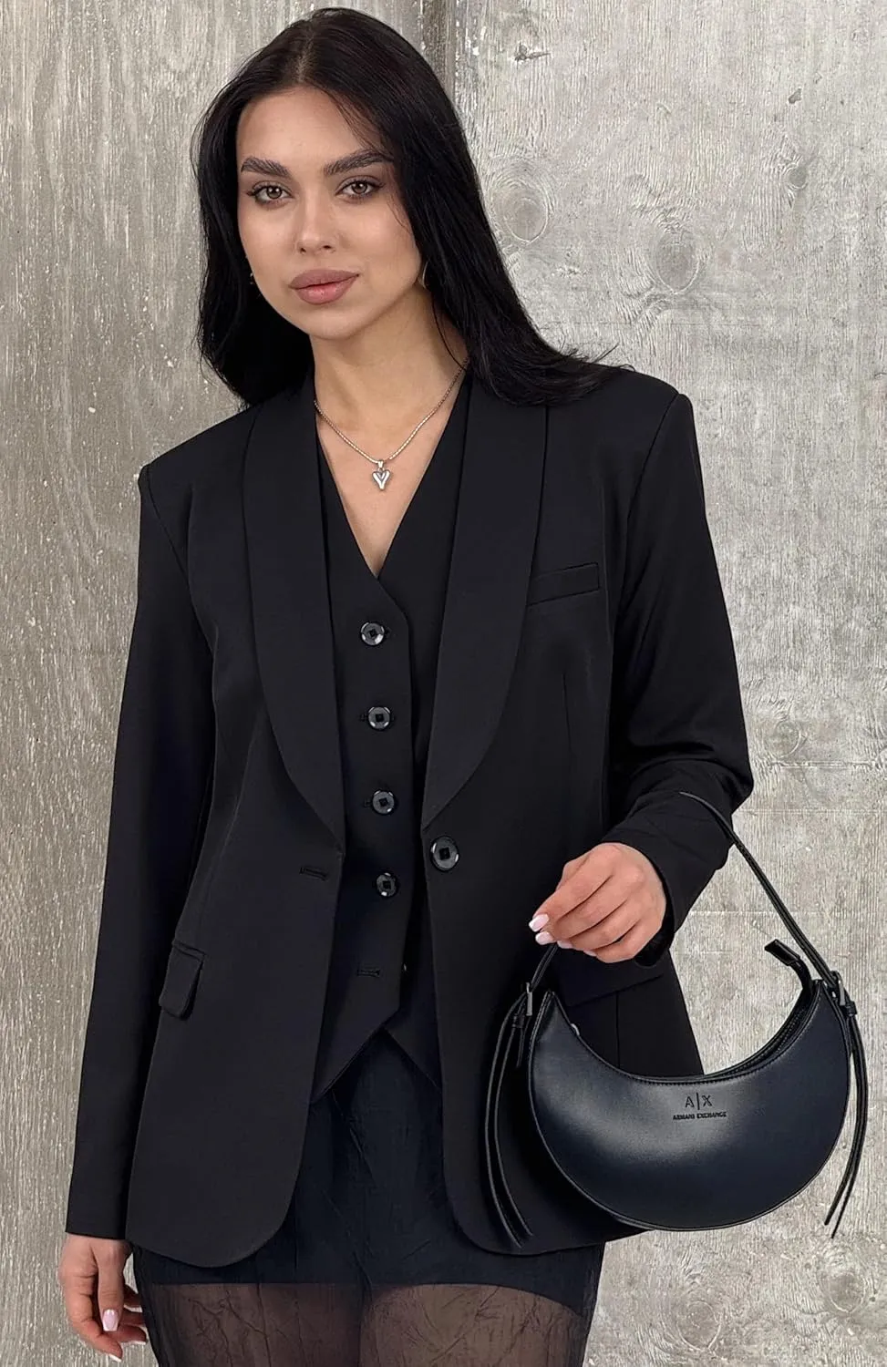 Womens Long Blazers for Work Slim Fit Jackets Casual Tailored Blazer for Women Business Office Lightweight Jacket
