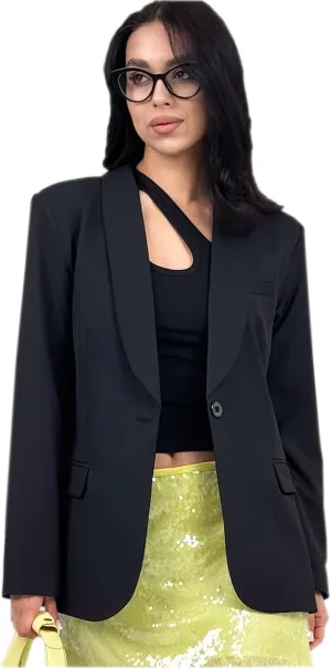 Womens Long Blazers for Work Slim Fit Jackets Casual Tailored Blazer for Women Business Office Lightweight Jacket