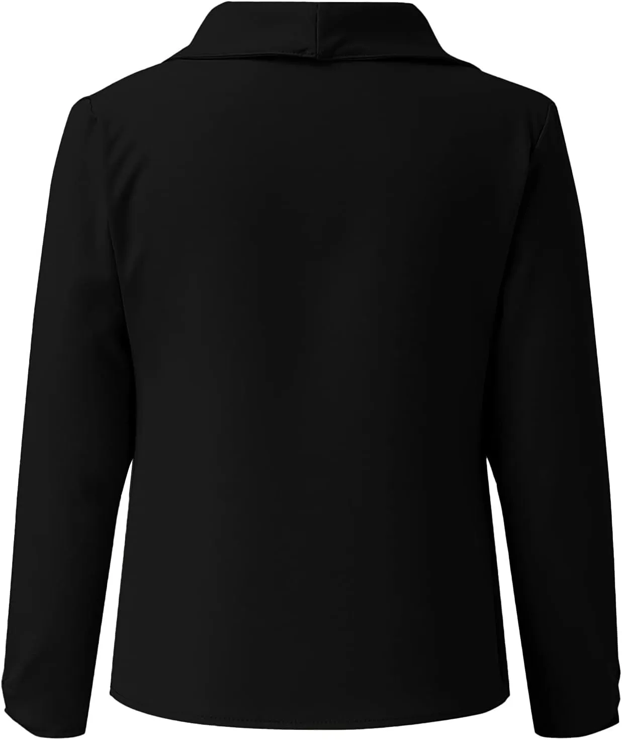 Women's Oversized Blazer Color Solid Open Front Cardigan Long Sleeve Casual Jacket Coat Casual Blazer