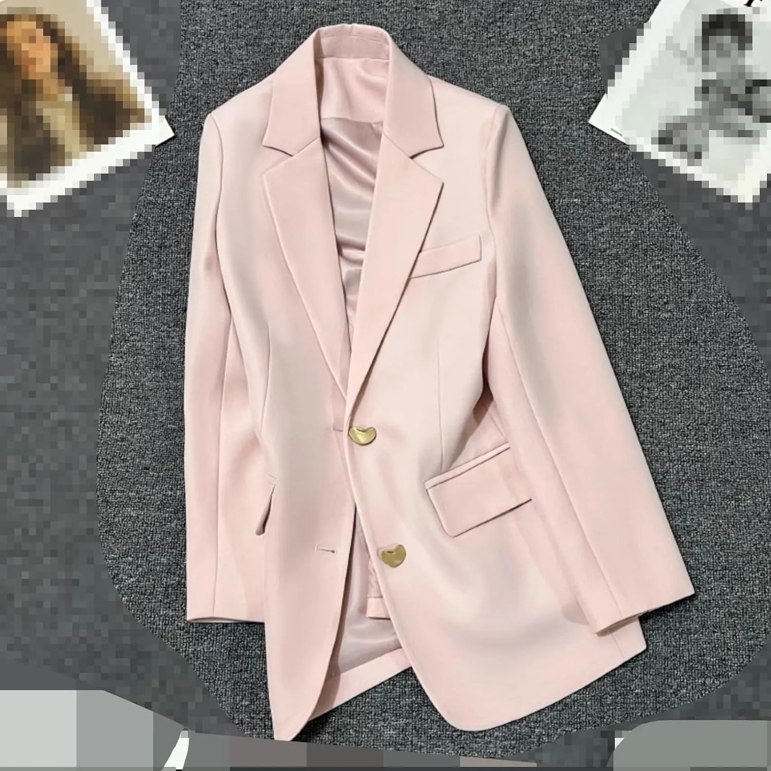 Women's Slim Blazer Jacket Spring Workwear Suits for Women