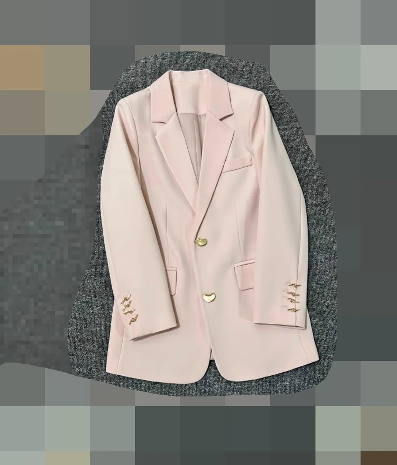 Women's Slim Blazer Jacket Spring Workwear Suits for Women