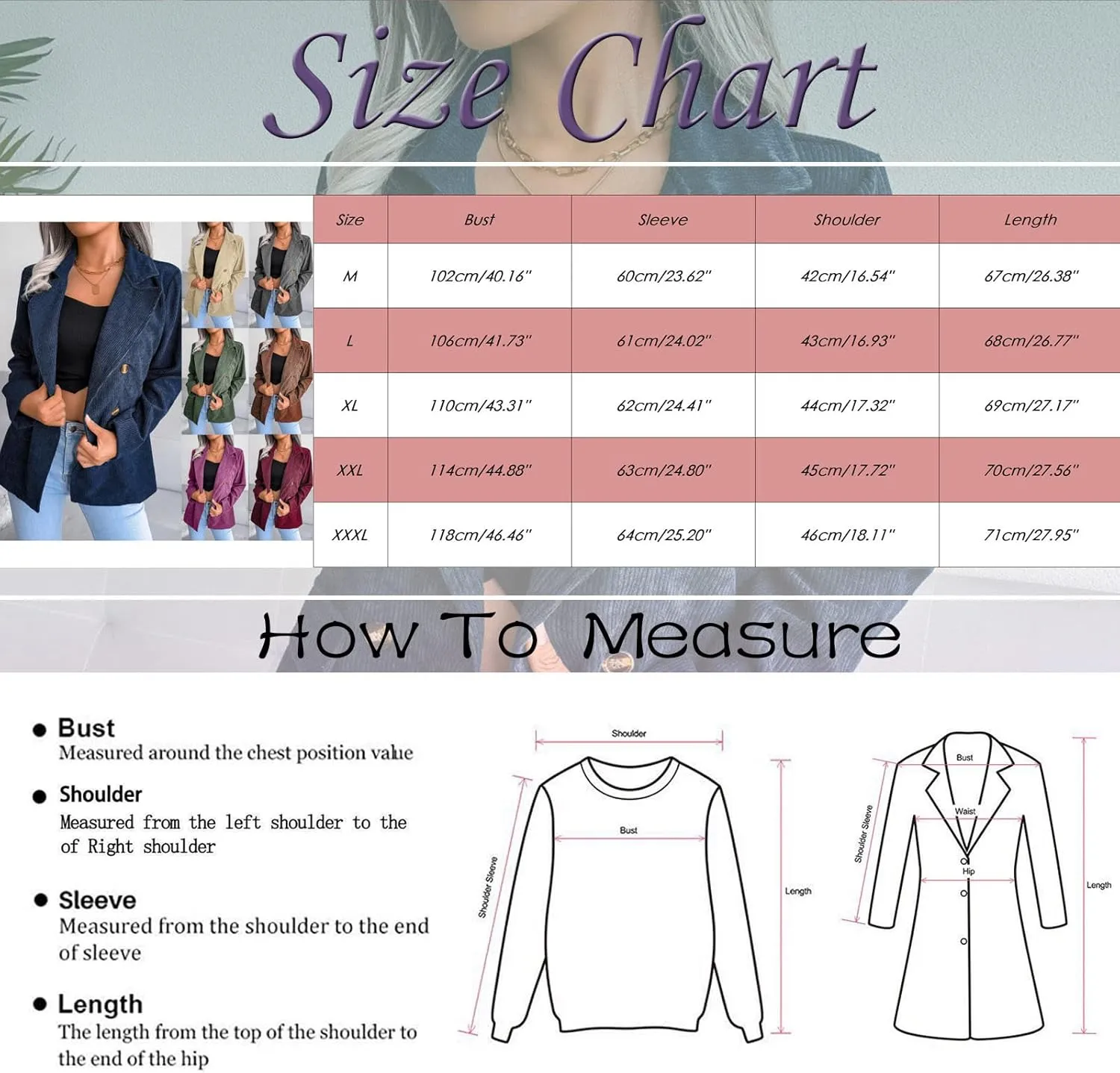 Women's Summer Blazer Button Long Sleeve Lapel Dressy Elegant Trendy Convenient Comfort Fit Fashion Suit Jackets