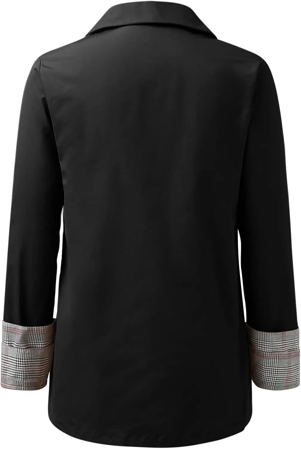 Women's Summer Blazer Button Long Sleeve Pocket Lapel Elegant Trendy Convenient Solid Color Stylish Suit Jackets