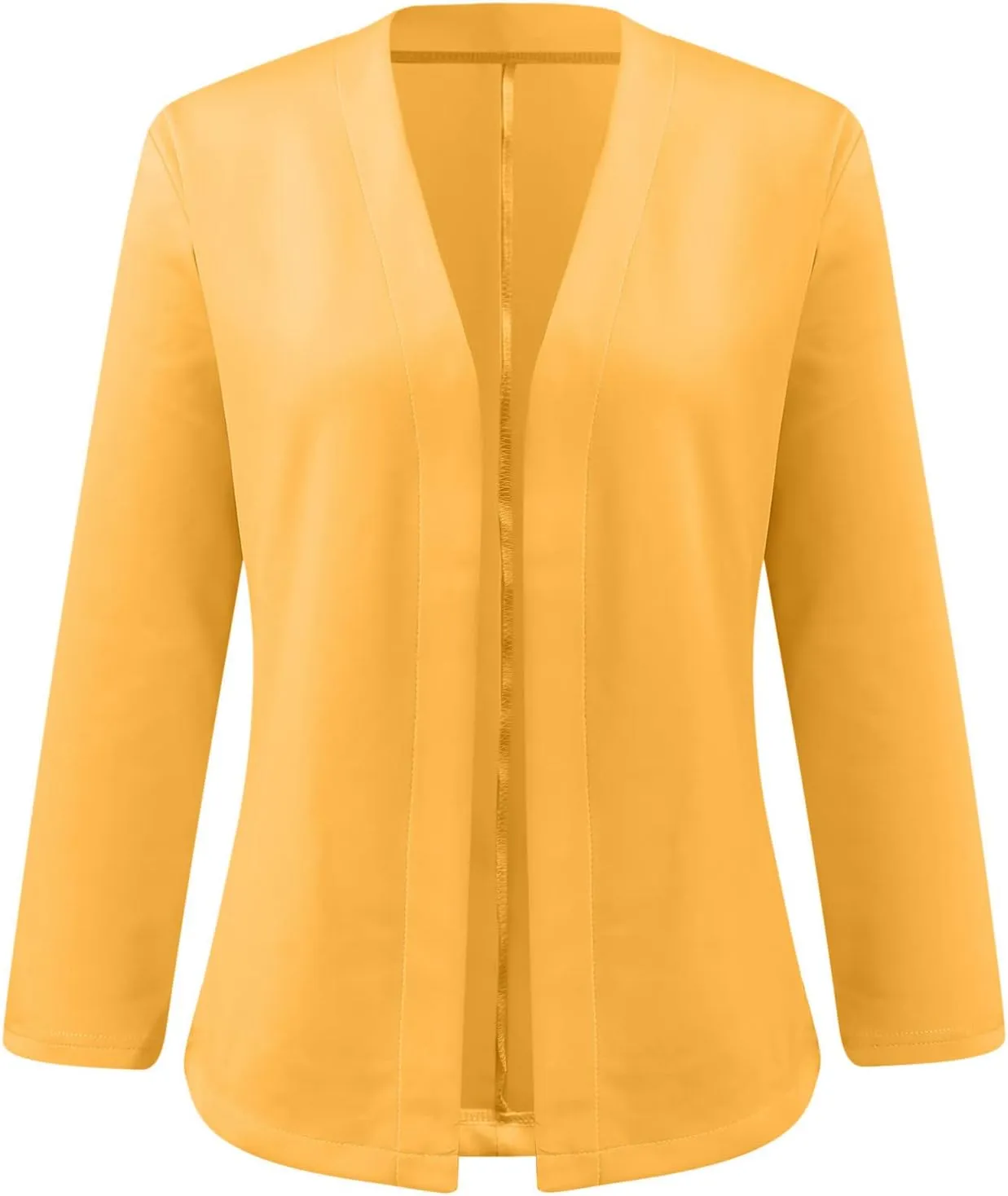 Women's Summer Blazer Long Sleeve Elegant Temperament Casual Business Comfortable Solid Color Dressy Suit Jackets