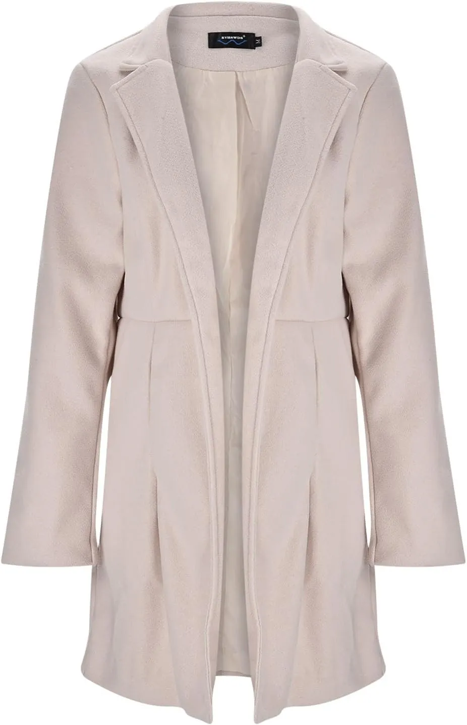Women's Summer Blazer Long Sleeve Pocket Mid-Length Style Dressy Work Jacket Outdoor Solid Color Fashion Lightweight