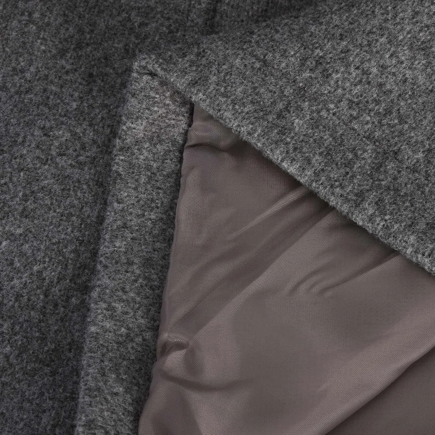 Wool Coats for Women Stand Collar Single Breasted Pea Coats Plus Size Long Sleeve Overcoat Fall Winter Outerwear