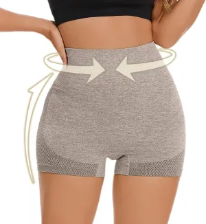 Workout Shorts for Women High Waist Seamless Scrunch Shorts Butt Lifting Booty Biker Shorts Exercise Fitness Shorts