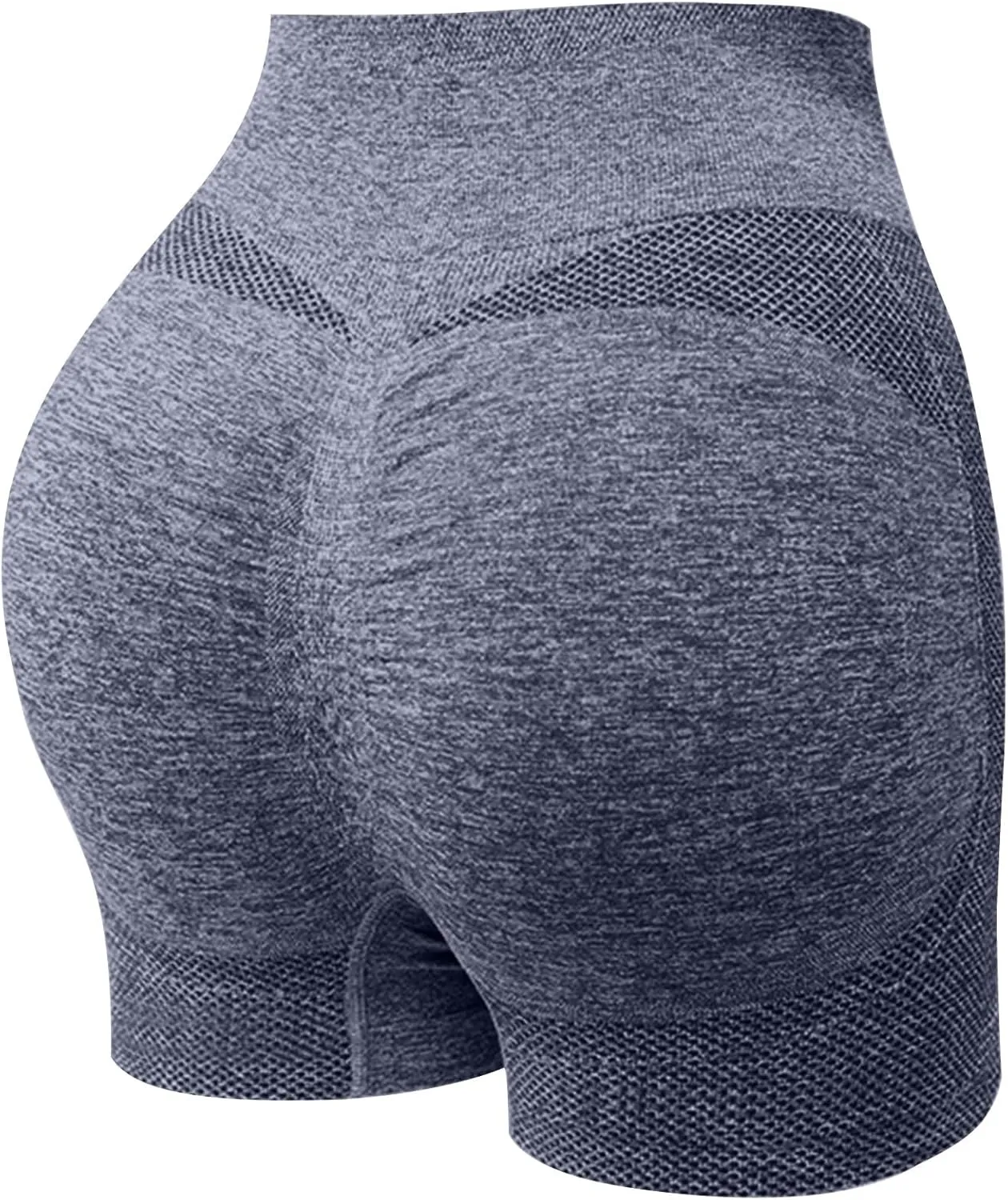 Workout Shorts for Women High Waist Seamless Scrunch Shorts Butt Lifting Booty Biker Shorts Exercise Fitness Shorts