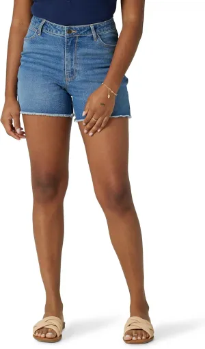 Wrangler Women's 4" Fray Jean Short